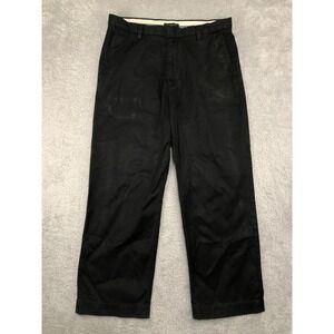 Banana Republic Pants Mens 36x30 Black Dawson Chino *Flaw
